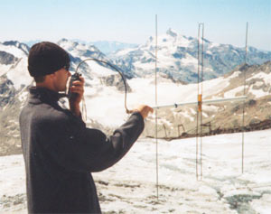 Работа на высоте 3800 метров, южный склон Эльбруса