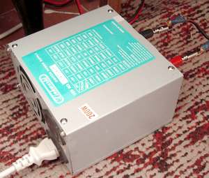 импульсный блок питания мощностью 200Вт, от древнего ПК 386DX-16МГц